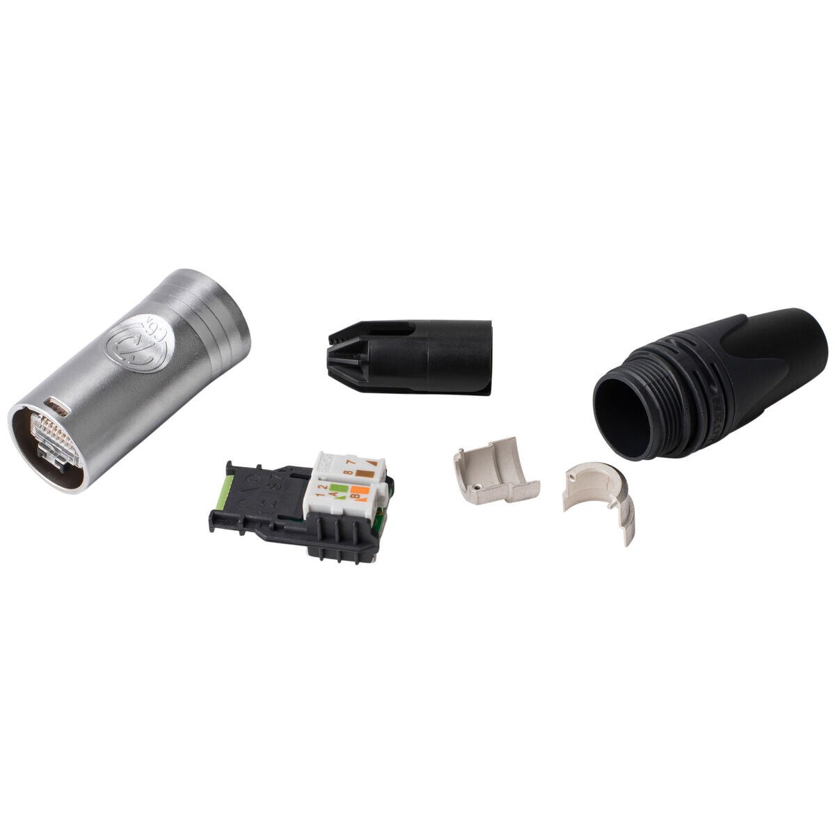 Neutrik NE8MX6-T etherCON Cat 6a Cable Connector for 24 AWG or Smaller ...